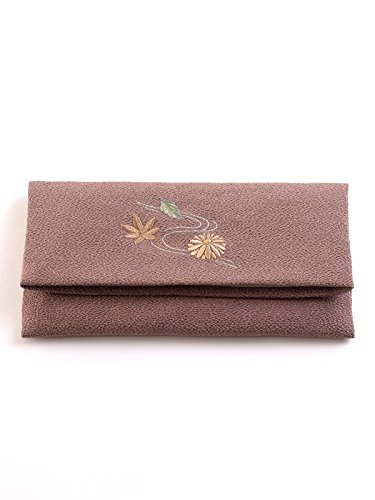 ちりめん刺繍入念珠袋 数珠袋 念珠入れ 数珠入れ 日本製 (吹き寄せ)