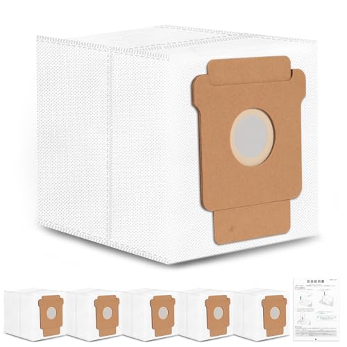 交換用紙パック 互換品 105 Combo/Plus 405 Combo/Plus 505 Combo/Max 705 Vac 対応 4849916 ダストバッグ 自動集塵 ロボット掃除機 消耗品 (6枚) ルンバ対応