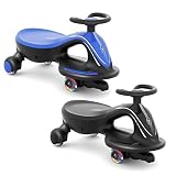 GLAF Electric Wiggle Car Ride On Toys for Kids 3 Year Old and up Boys Girls Electric Vehicles with 1