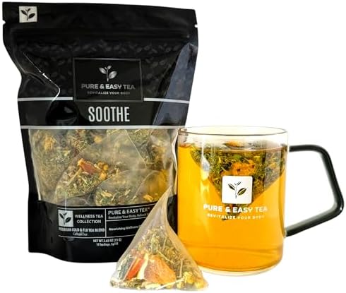Amazon: Pure And Easy Tea, Soothe Cold & Sore Throat Relief Tea