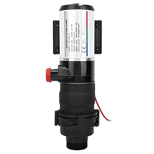 JMorCO Bomba de Aguas residuales, DC12V Los campistas envían la Industria de la Cocina RV Mount Macerator Bomba de Aguas residuales 45LPM 12GPM