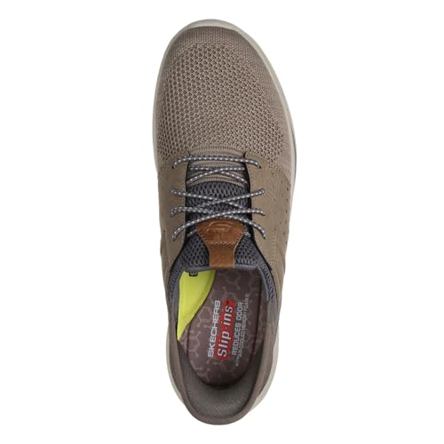 Skechers Men's Slip-Ins Relaxed Fit Slade Ocon Taupe/X-Wide / 114