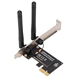 11N-Technologie: Die PCIe-WIFI-Karte verwendet die drahtlose 11N-Technologie, die drahtlose Übertragungsrate beträgt bis zu 300 Mbit / s, und Sprache und Video, Online-Spiele und Online-On-Demand sind reibungsloser.