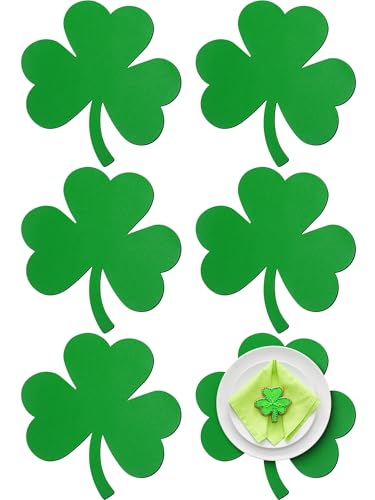 Trèfle vert set de table Remerry idéal pour un repas de la Saint-Patrick - 2
