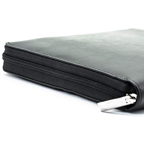 Udixi Leather Dice Bag, Dice Case For Dice Storage, Role Playing Game As Dungeons And Dragons, Holds Up To 35 Piece Plastic Polyhedral Dice/5 Sets Dnd Dice - Black #TOP3