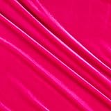Stretch Velvet Hot Pink, Fabric by the Yard