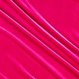 Stretch Velvet Hot Pink, Fabric by the Yard