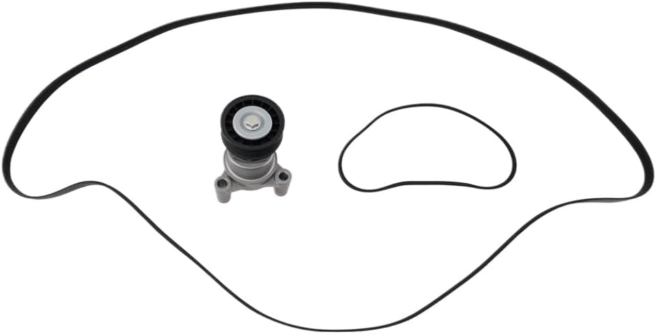 Drive Belt Tensioner Set Compatible With Sierra 2500HD 3500HD 2001 2015 6.0L V8
