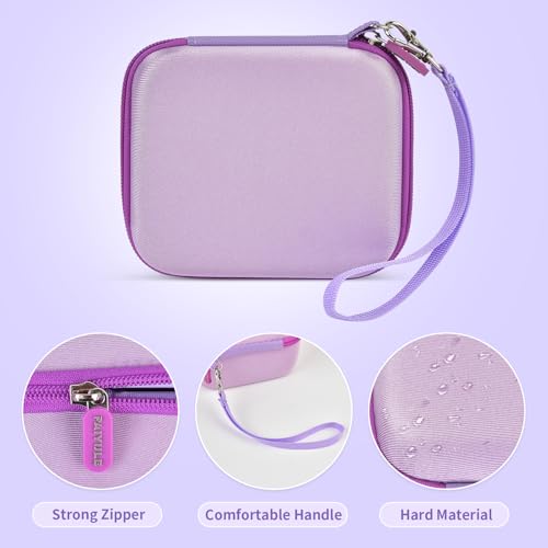 Funda rígida para cámara instantánea para niños PAIYULE morada miniatura 5