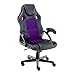 play haha. Silla para Juegos Silla de Oficina Silla giratoria Silla para computadora Silla de Trabajo Silla de Oficina Silla ergonómica Silla de Carreras Silla de Cuero (Púrpura)