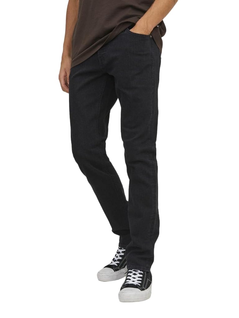 JACK & JONES Glenn Original Jeans-Black-W30-32L (Black)