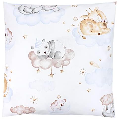 Funda de Cojín Infantil TupTam con Diseño de Animales en las Nubes Cover