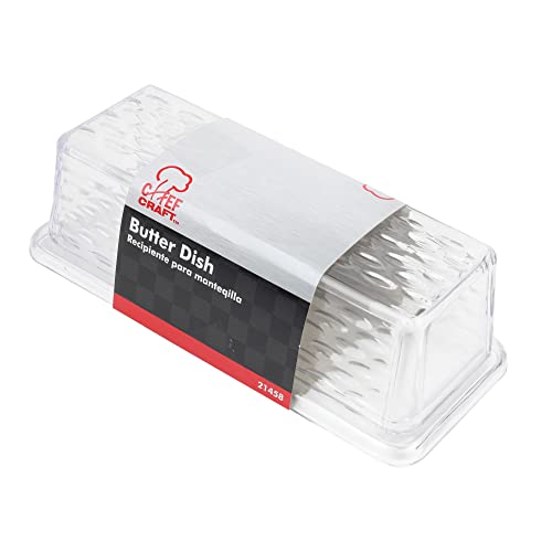 Chef Craft 21458 Select Plastic Butter Dish thumb #1
