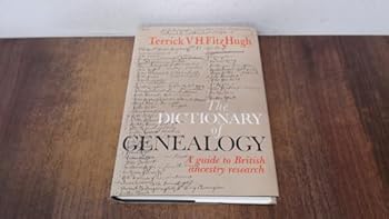 Hardcover Dictionary of Genealogy Book