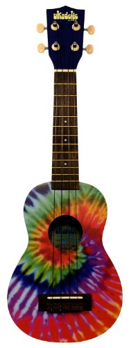 Kala MK-STIEDYE Ukadelic Soprano Ukulele - Tie Dye