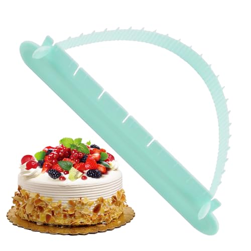 Cortador nivelador de tartas, raspadores de crema creativos, juego de herramientas para hornear sin esfuerzo, cortador de pasteles para el hogar, accesorios para hornear pasteles para principiantes