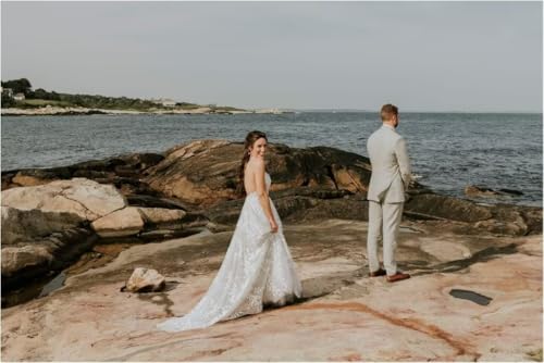 SHUZHXLZANGY Linen Suits for Men 2 Piece Slim Fit Linen Suit Wedding Casual Suits2