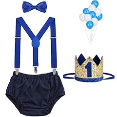 Navy Blue and Royal Blue（1 Year Old Hat）