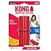 KONG Dental Stick - Für die Zahnpflege von Hunden - Befüllbares Kauspielzeug - Reinigt Zähne & Zahnfleisch - Hergestellt aus strapazierfähigem Naturkautschuk - Für Große Hunde