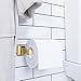 Design House 533299 Millbridge Classic Toilet Paper Holder for Bathroom Polished Brass