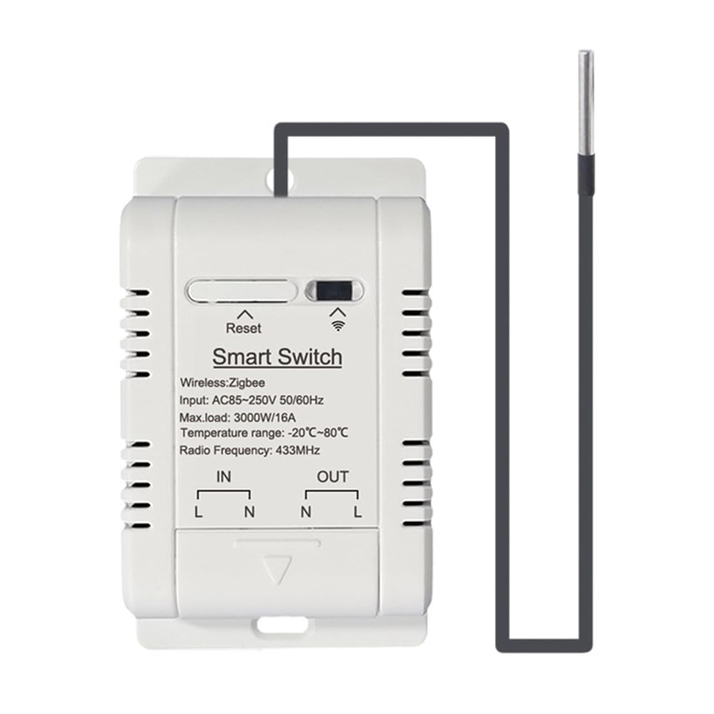 Thermostat Smart Zigbee 16A capteur de température commande vocale