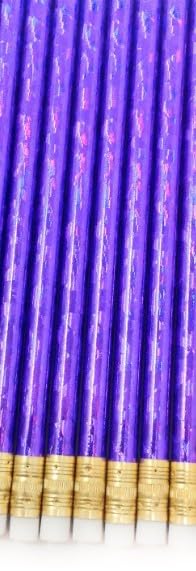 Lápices Musgrave Jumbo Purple Glitz Pack 12 miniatura 2