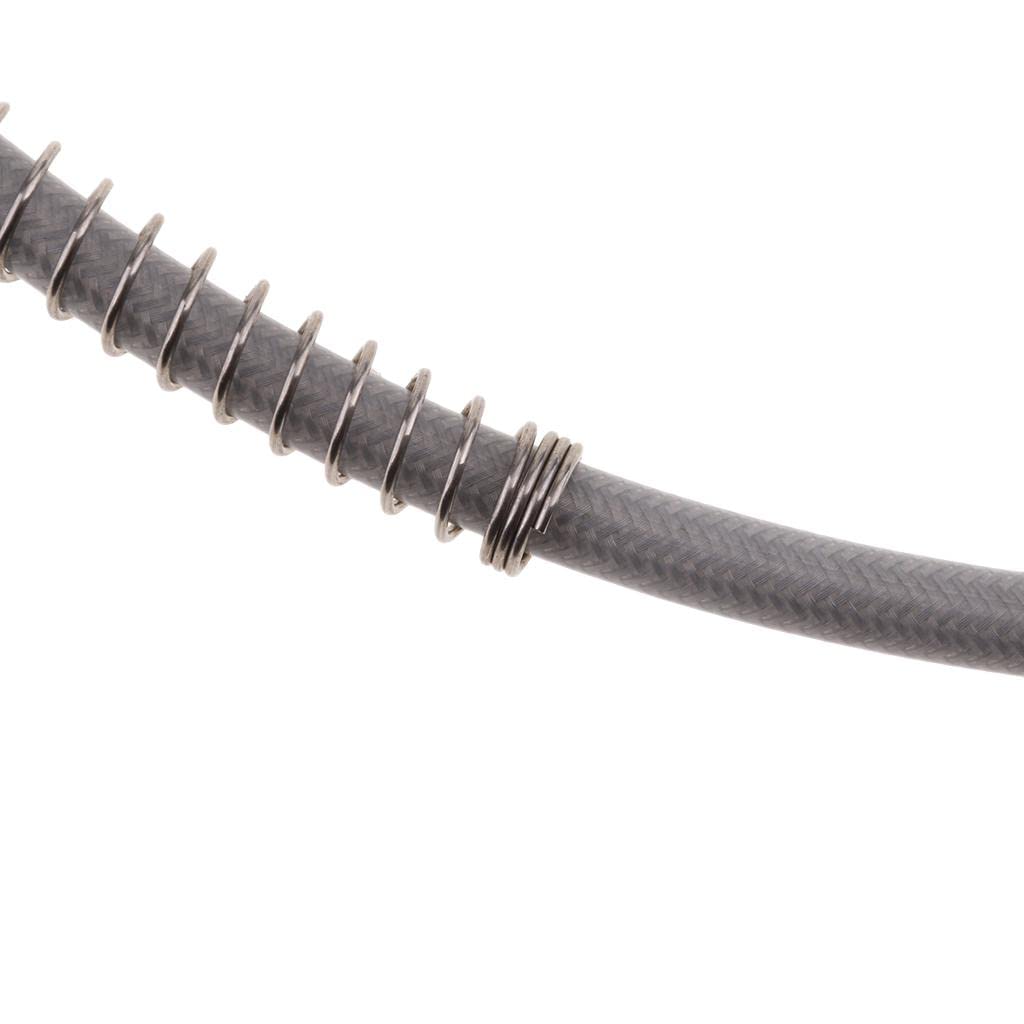 CALANDIS® Motorcycle Brake Oil Hose Line Pipe Fitting Stainless Steel Braided 75cm