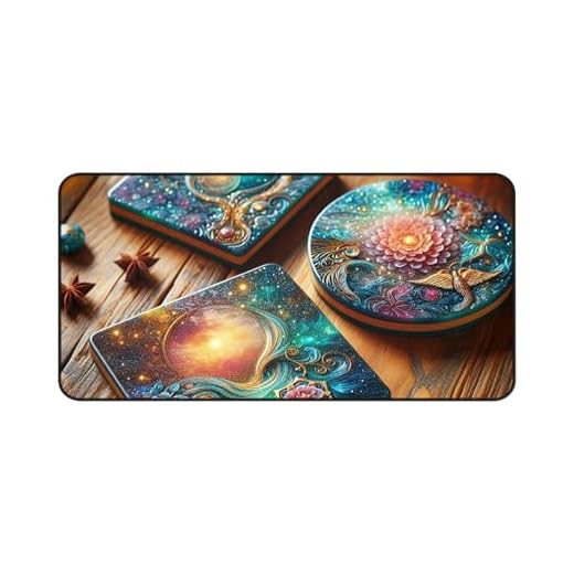 Glitter Resin Coasters - Made in USA