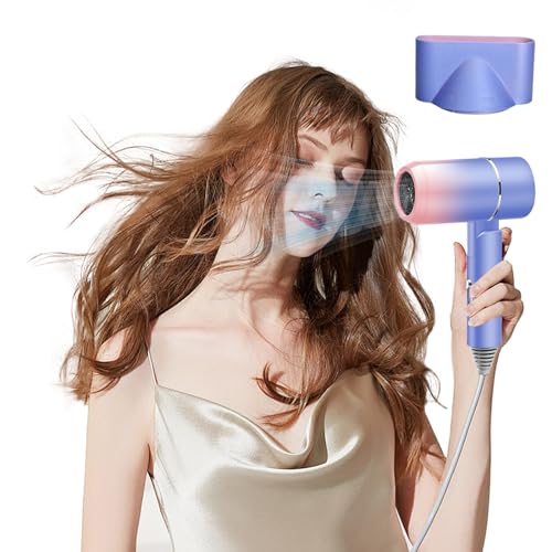 Travel Hairdryer, Foldable Travel Hairdryers for Women, Lightweight Ionic Hair Dryer, Travel Hairdryers Lightweight with 2 Heating and Cooling Buttons, Small Hair Dryer for Women and Men