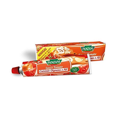 PANZANI - Sauce Tomates Cuisinées Oignons Et Ail 180G - Lot De 2