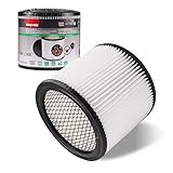 Shop-Vac 90304/90344 Replacement Cartridge Filter, Fits most Shop-Vac Dry Vacuums 5 Gallon and above, Original, Reusable, 1 Pack