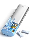 Vaydeer Pilulier hebdomadaire de 7 jours (support 2 fois par jour), pilulier de...