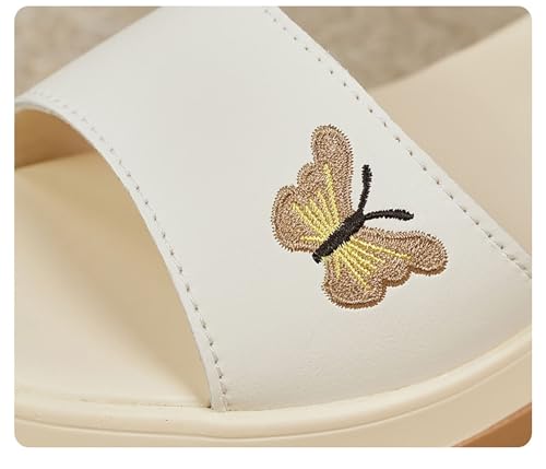 Women’s Sandals with Soft Cushioned Footbed Open Toe Slides Adjustable Slip On Slippers for Summer2