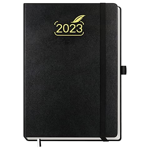 BEZEND Kalender 2023 Buchkalender A5 Hardcover Terminplaner 2023 Wochenplaner Cover