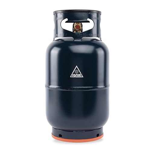 Ignik Refillable Gas Growler Empty Propane Tank 10-Pound - Blue