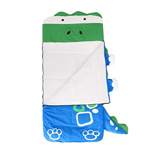 IPOTCH Saco de Dormir Ropa de Algodón Suave Accesorio de Regalo de Mesa Comedor Viaje - Dinosaurio