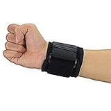 Beyoung Compression Wrist Strap, Elastic Velcro Wristband, Breathable Wrist Support, Neoprene Adjustable Wrist Brace, Wrap Strap Belt Protector for Sports, Weightlifting.