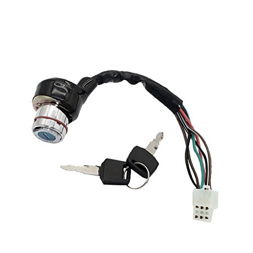 Kesoto Chave de ignição com trava para quadriciclo 150/200/250CC Quad Dirt Bike ATV Buggy