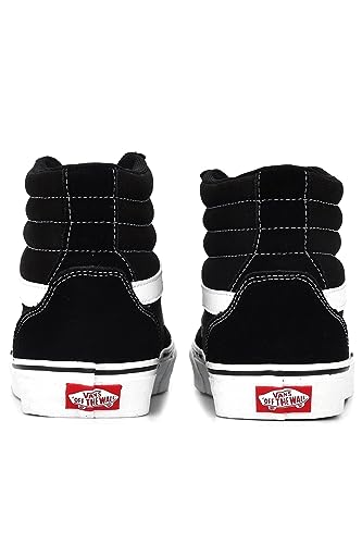 Vans Vans Men's Filmore Hi Sneaker, (Suede/Canvas) Black/White, 7.5