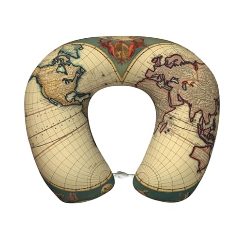 Almohada espuma viscoelástica para viaje ajustable miniatura 1