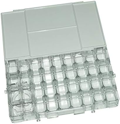 Empty Lipstick Palette๏ผPainting Palette Box Sealed Paints Containter for Watercolor Half Pans, Acrylic,Gouache, Depotting Lipsticks- Travel Box (36Wells+Palette Set)