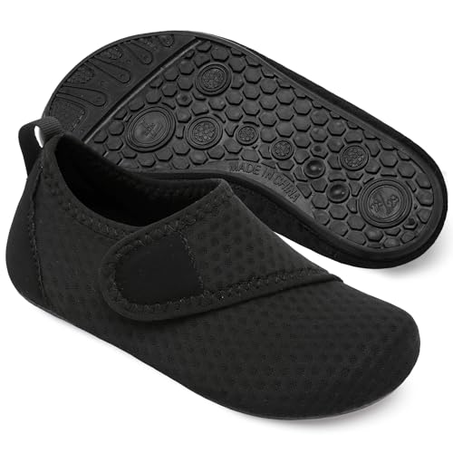 JOINFREE Kids Boys and Girls Swim Water Shoes Toddler Quick Dry Aqua Socks Barefoot Skin Shoes for Beach Sports 5