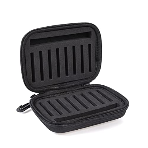 Gcroet Fishing Tackle Wallet, Multifunctional Fishing Case, Bait Bag for Flies, Rigs, Jigs and Lines - Fly Fishing Case Lure Bait Bag Foam Tackle Box Flies Fishook Storage Case Container Bag