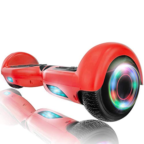 XPRIT Hoverboard w/Bluetooth Speaker, UL2272 Certified (RED)
