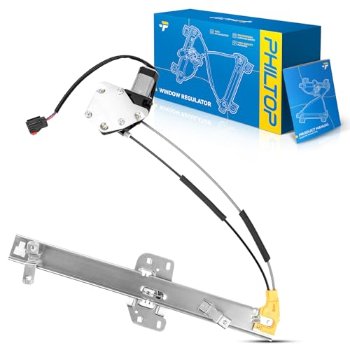 Image of PHILTOP Front Right Passenger Side 741-769 Power Window Regulator w /Motor