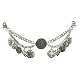 Trachten-Kette mit Karabiner-Haken handgefertigt, Schariwari perfekt zum Trachten-Outfit (Lederhose, Oktoberfest, Wiesn)