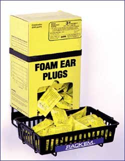 4001 Ear Plug Dispenser Box Rack with Anti-Spill Tray