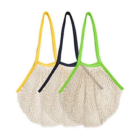 Eco Right Organic Cotton Mesh Bag, Reusable Produce Bags for Grocery Shopping Cover