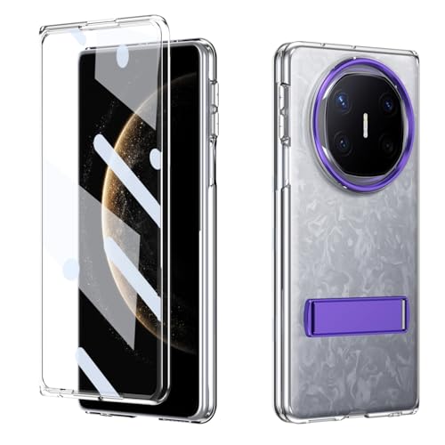 Coque Huawei Mate X6 violette avec béquille pour regarder vos vidéos en voyage