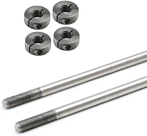 1/2 Inch Thru Rod Kit With Nuts For 6 Inch Wider Front Axle Beam